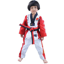 Load image into Gallery viewer, 2017 Children Taekwondo Uniform Poomsae Dobok