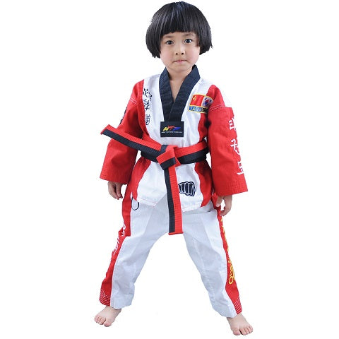 2017 Children Taekwondo Uniform Poomsae Dobok