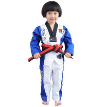 Load image into Gallery viewer, 2017 Children Taekwondo Uniform Poomsae Dobok