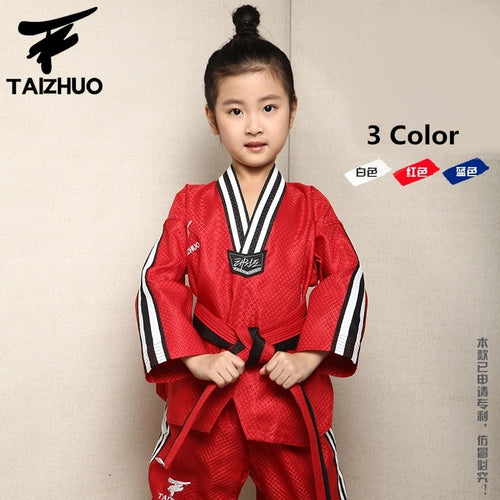 High Quality Colorful Taekwondo Uniform for Children